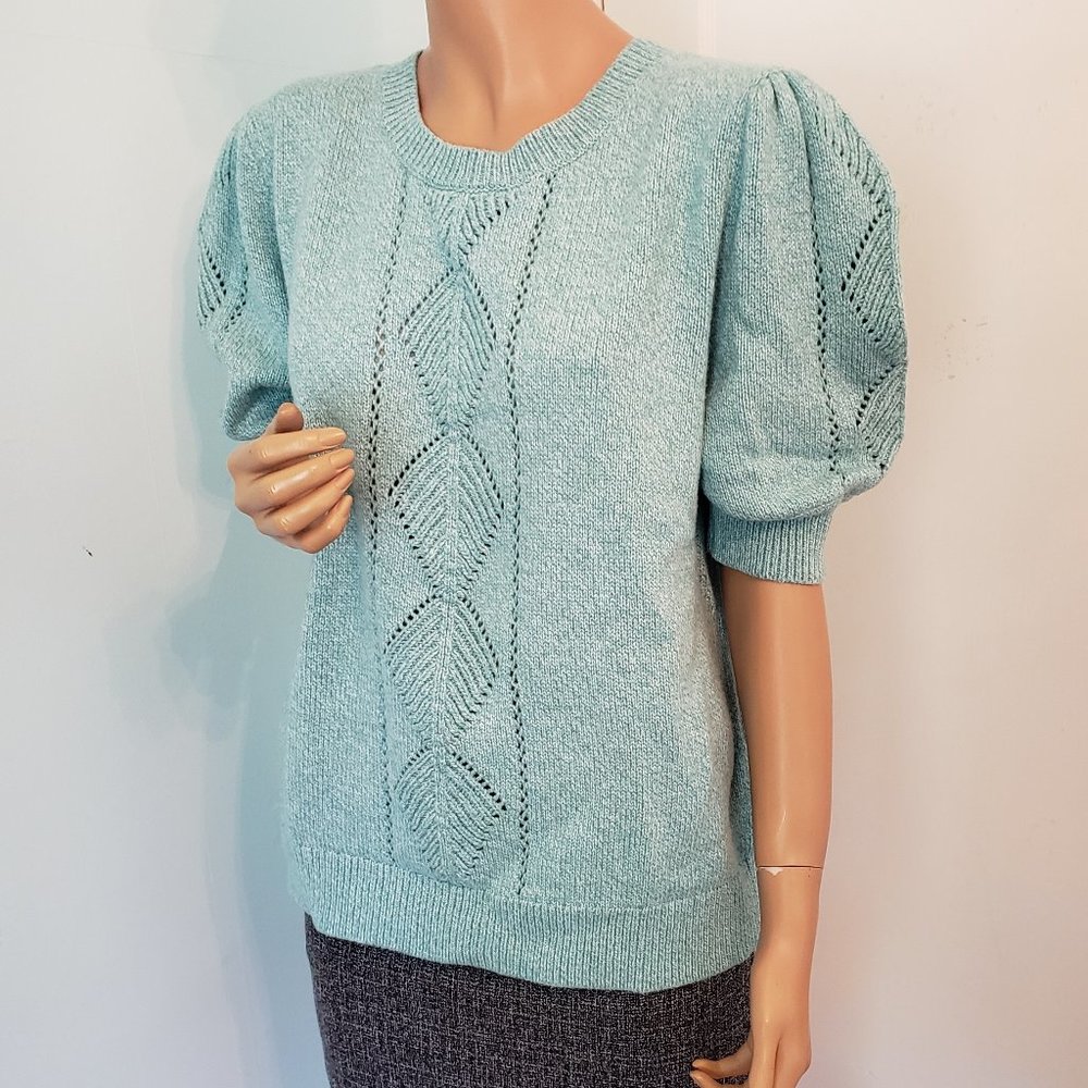 NWT Sundance Beautiful Aqua color Knit top.